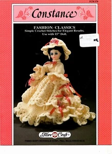 Constance fcm 174 by Fibre craft knitting pattern Dolls clothing - Picture 1 of 1