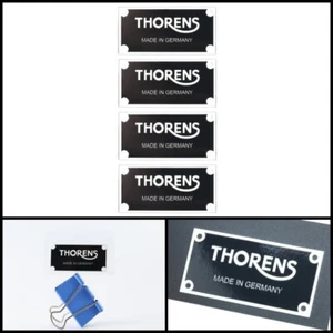 THORENS logo badge Sticker Decal waterproof 51mm(2")X25mm(0.98") - Picture 1 of 17