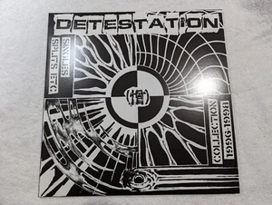 DETESTATION Singles Collection LP Havoc Record Nausea APPLE World Burns To Death - Imagen 1 de 5