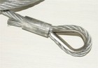 Forstseil 11 mm 2 Schlaufen 0 Haken Rückeseil Anschlagseil Zugseil