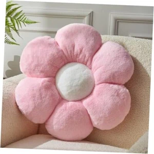 Flower Pillow,Flower Shaped Throw Pillow 15.7In Daisy Pillow 15.7in Pink - Picture 1 of 7
