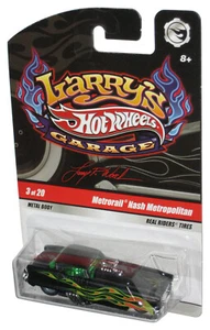 Hot Wheels Larry's Garage (2008) Black Metrorail Nash Metropolitan Real Riders C - Picture 1 of 1