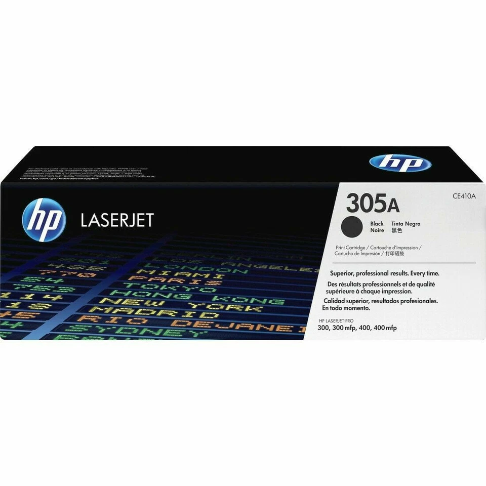 HP LaserJet 305a Black Toner CE410A Print Cartridge Genuine