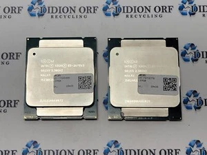 Set of 2 INTEL Xeon E5-2670 V3 SR1XS 2.50 GHz 30 MB SmartCache 120 W SKU 13657 - Picture 1 of 2
