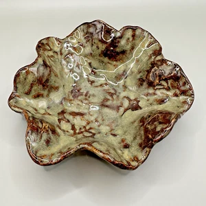 Dirt Roads Art Pottery Trinket Dish Mississippi Studio Bowl Ashtray Hand Made - Picture 1 of 7