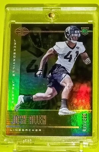 Josh Allen /399 MINT 2019 Panini Illusions Trophy Collection YelloGOLD PRIZM RC - Picture 1 of 5