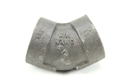 New J.P. Ward 3/4" NPT Malleable Iron 45° Elbow Class 300  - Image 1 of 3