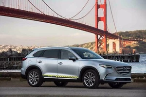 Racing Graphic Stripe Auto Vinyl Decal Sticker for MAZDA CX-9 SUV Car (3.5X9.9") - Picture 1 of 4