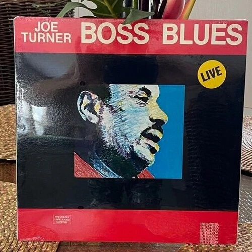 Joe Turner- Boss Blues- Live Featuring Mike Bloomfield- Sealed 1996 LP - Image 1 of 2