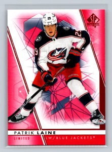 2022-23 SP Authentic #10 Patrik Laine - Limited Red-Blue Jackets - Bild 1 von 2