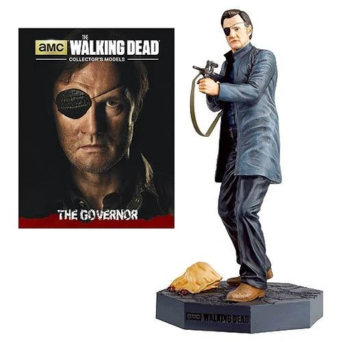 Eaglemoss * The Governor * 4 Walking Dead TWD Figure Figurine Collector Magazine Cover
