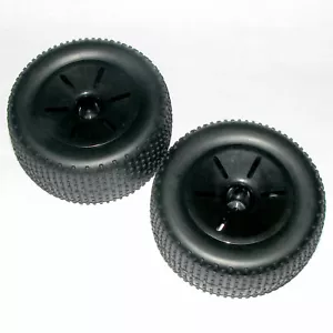 HSP part 17703 Black Hub Truggy Wheel Complete 2pcs for 1/10 RC Model Truck - Picture 1 of 10