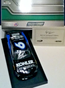 RYAN NEWMAN #6 Autographed 2021 Kohler Ford Mustang w/Coa Action 1/24 - Picture 1 of 6