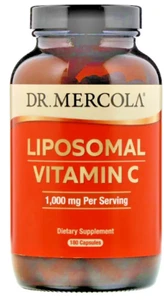 Vitamin C liposomal, 180 capsules (producer: Dr. Mercola)- dietary supplement - Picture 1 of 1