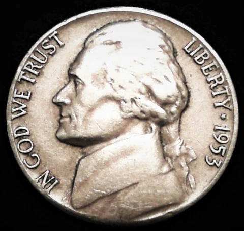 1953-D/D Jefferson Nickel Cover