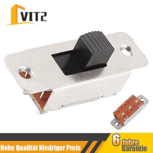 Schiebeschalter Micro-Schalter Klein Modellbau Mini Kippschalter 6Pin 2 Position - Bild 1 von 5
