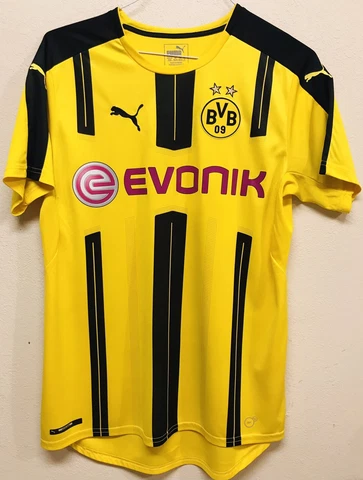 Vintage Borussia Dortmund Soccer Jersey Football Shirt Puma MLS Pulisic Germany Cover