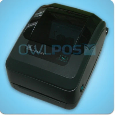 Zebra GX430T Direct Thermal & Transfer Ribbon Barcode Shipping Label Printer USB - Image 1 of 4