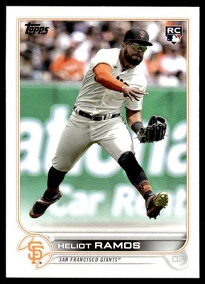2022 Topps Heliot Ramos Rookie #US154 - Image 1 of 2