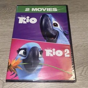 NEW Rio 2 Movies Collection DVD Animation BlueSky Double Feature - Picture 1 of 12