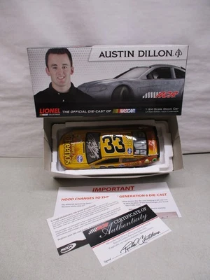 Action Austin Dillon Honey Nut Cheerios 2013 1/24 autografiado Foto 1 de 4