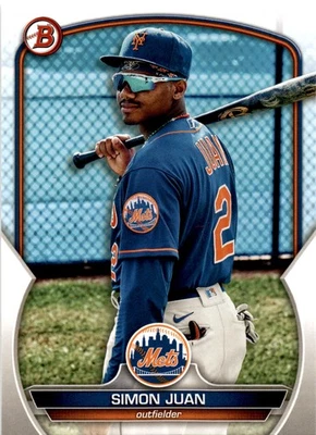 2023 Bowman #BP-38 Simon Juan Prospects - Image 1 of 2