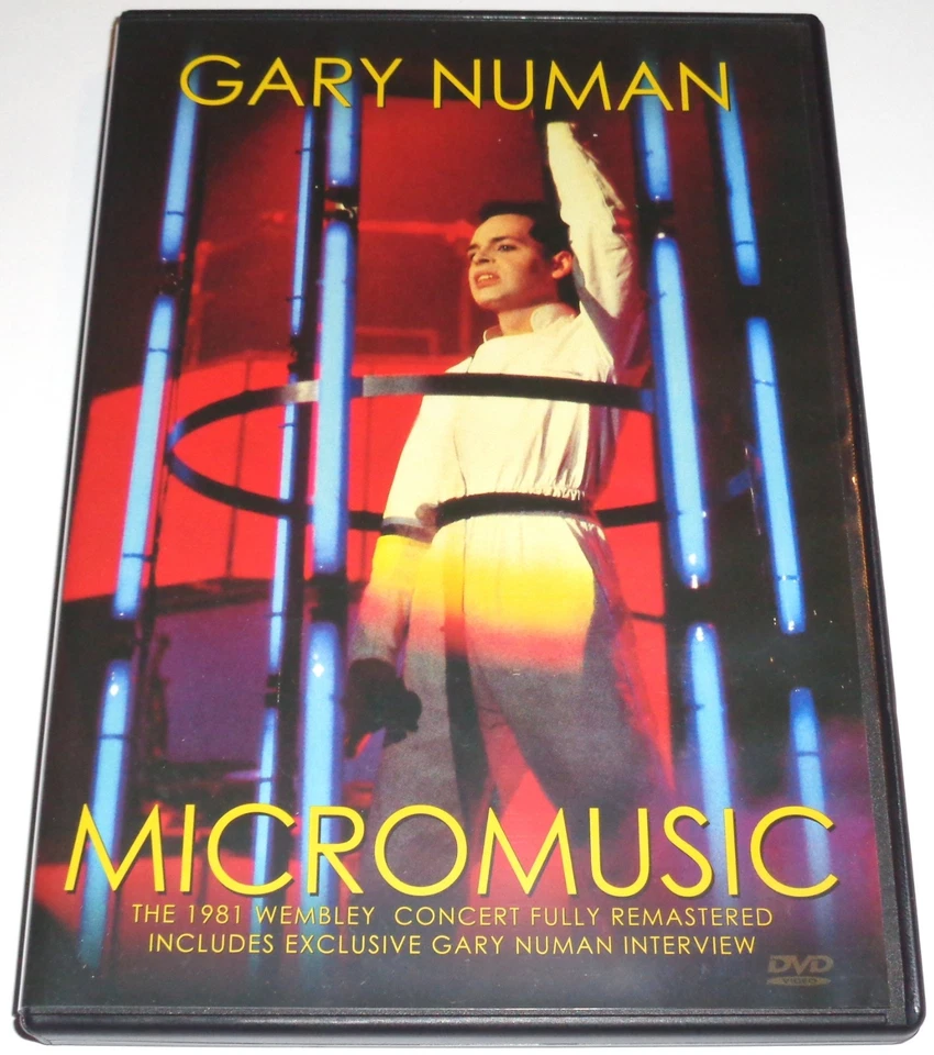 Gary Numan Micromusic DVD Official 1981 Wembley Live Concert & Interview - Image 1 of 4