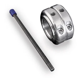 ModQuad Double Locking Axle Nut-Polished for 1988-2006 Yamaha YFS200 Blaster ATV - Picture 1 of 2