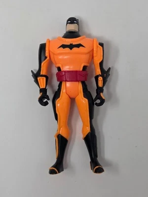 Kenner 1998 DC Comics Batman Action Figure Orange And Black Suit With Red Belt - Image 1 of 4