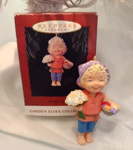 Hallmark Keepsake 1994 DAISY DAYS Garden Elves Christmas Ornament Vintage - Picture 1 of 8