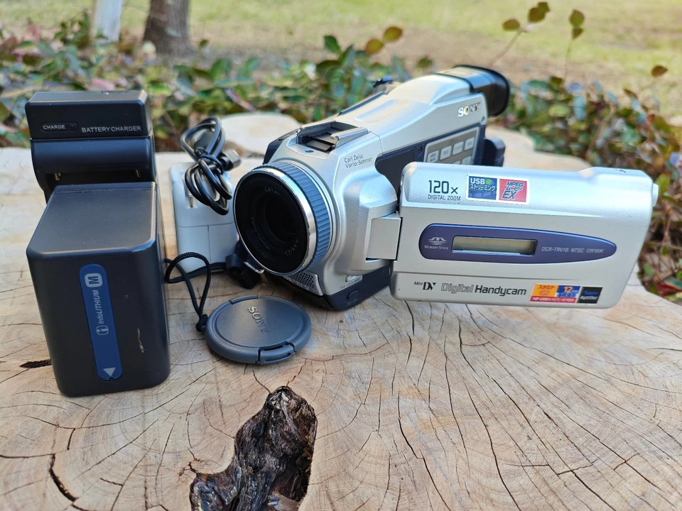 Sony DCR-TRV18 Mini DV Camcorder Nightshot DCR TRV Tested Duties Included - Image 1 of 4