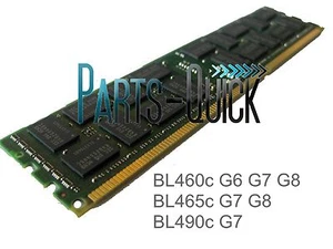 8GB DDR3 1333 PC3L-10600 HP ProLiant BL460c G6 G7 G8 BL465c G7 G8 BL490c Memory - Picture 1 of 1