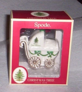Spode Christmas Tree Ornament 2012 Baby Buggy - Bild 1 von 1