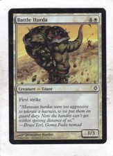 Magic MTG Worldwake: Foil: Battle Hurda