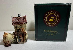 Statua Boyds Bears Bearstone Ol' Mother McBear The More the Merrier Shoe House - Foto 1 di 17