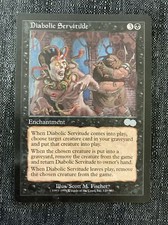 Diabolic Servitude 1x NM/LP Magic MTG Card - Urza’s Saga