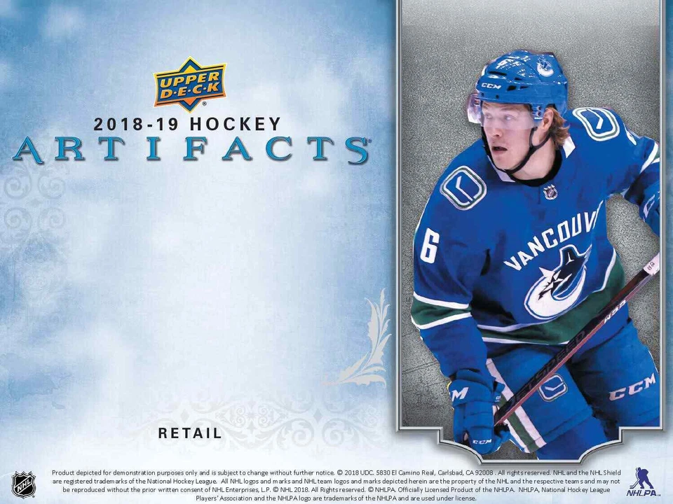 2018-19 Upper Deck ARTIFACTS Base Hockey Cards - You Pick Your Card - Image 1 of 1