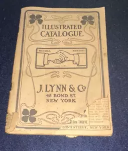 Vintage illustrierter Katalog für J. LYNN Co. 48 Bond St. New York - viel Schmuck - Bild 1 von 5