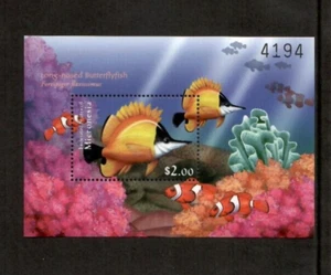 Micronesia 2000 - Marine Life Coral Fish - Souvenir Stamp Sheet Scott #401 - MNH - Picture 1 of 1