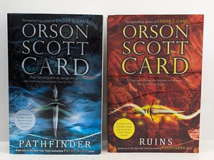 Pathfinder & Ruins by Orson Scott Card Paperback PreOwned GC Fantasy - Picture 1 of 18