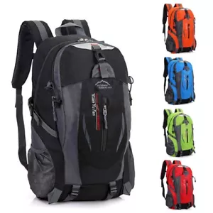 Large Backpack Travel 40L Rucksack Bag Camping Hiking Walking Outdoor Sport Bag - Picture 1 of 26