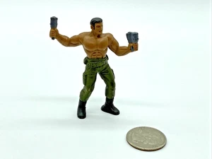 Vintage Guts! Jungle Fighter Cool Hand 2.5” Mini Figure Mattel 1986 - Picture 1 of 2