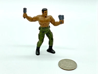 复古内脏! 丛林战士 Cool Hand 2.5 英寸迷你人偶美泰 1986 — 第 1/2 张图片