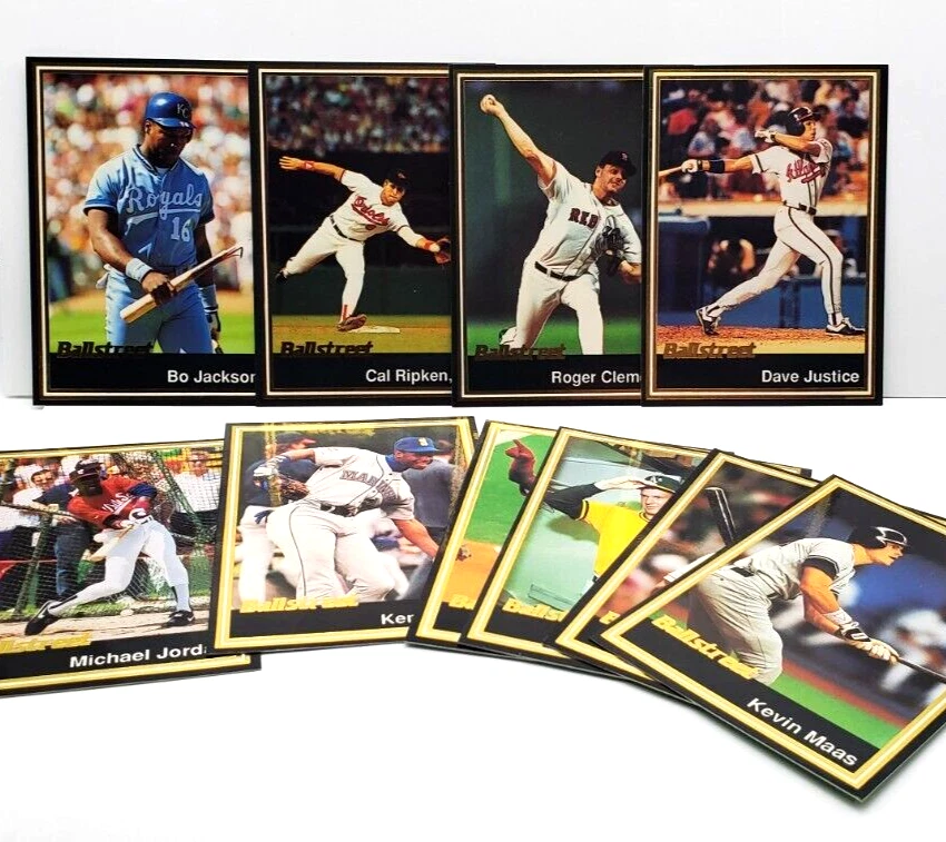 Juego Ballstreet 1991 #2 cartas 11-20 incluyendo Michael Jordan en el conjunto casi nuevo+ Foto 1 de 4