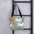 Vintage Style Pumpkin Tote bag - Autumn Decor Gift For Her Bag