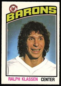 1976-77 OPC O-Pee-Chee Set Break NR-MINT Ralph Klassen RC Cleveland Barons #282