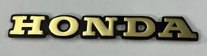 HONDA TANK BADGE for GL 1000 K0 , LTD 1976 - 1979 BRAND NEW Metal Emblem HT16 - Picture 1 of 3