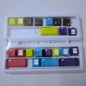 GMK Pixel - SEALED DECORATIONS KIT - Double Shot ABS Keycaps For MX Keyboards - Picture 1 of 2