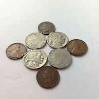 Liberty V Nickel  Buffalo Nickel Indian Head Cent Collection  #BVI