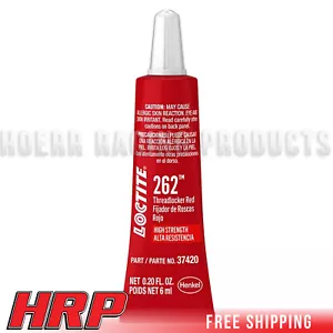 Loctite 37420 Red High Strength Threadlocker (262) - Picture 1 of 5